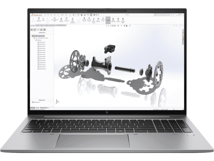 HP ZBook Firefly 40.6 cm (16) G11 Mobile Workstation PC, Silver - 40.5 cm (16) - Silver (A1VT7PT)